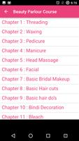Beauty Parlour Course Cartaz