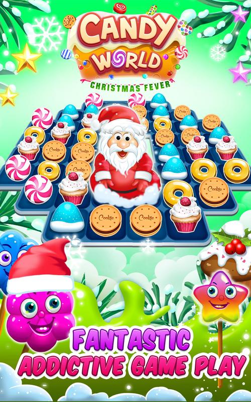 Candy World - Match 3 Cookie Crush Fever APK Download ...