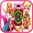 Laundry Toys Set for Kids иконка