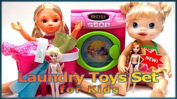 Laundry Toys Set for Kids poster