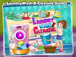 Laundry Washing Clothes - Laundry Day Care Affiche