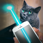 Laser for cat toy simulator icon