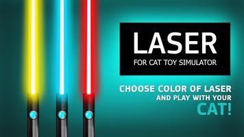 Laser for cat toy simulator poster