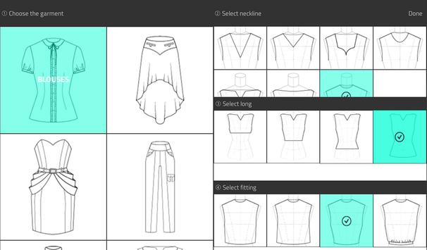 Fashion Design Flat Sketch 截图 11