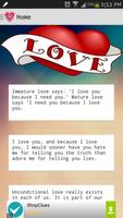 Love Quotes And SMS 截图 2