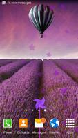 Lavender Live Wallpaper تصوير الشاشة 1