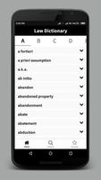 Law Dictionary capture d'écran 1
