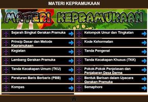 Materi Kepramukaan Lengkap تصوير الشاشة 3