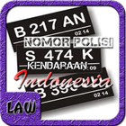 Nomor Polisi Indonesia أيقونة
