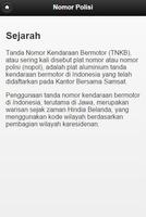 Nomor Polisi Indonesia screenshot 1