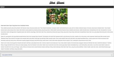 Obat Alami captura de pantalla 2
