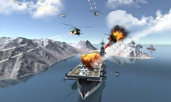 Gunship Helicopter Air Fighting 3D Affiche