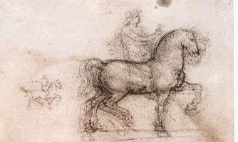 Sketches by Leonardo Da Vinci Collection poster