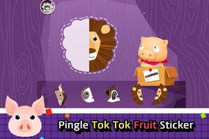 Pingle Tok Tok Animal Sticker स्क्रीनशॉट 1