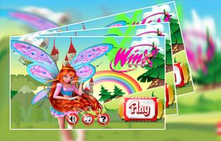 Fairy Winx Adventure Bloom الملصق