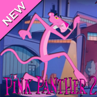 Pink Super Panther Adventure Zeichen