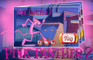 Pink Super Panther Adventure Poster