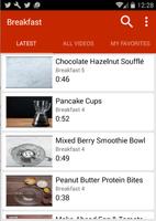 Breakfast Recipes (Video) captura de pantalla 1