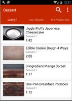 Dessert Recipes (Video) captura de pantalla 2