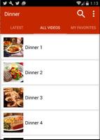 Dinner Recipes (Video) Screenshot 2