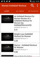 Kettlebell Workouts For Women постер