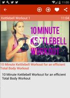 برنامه‌نما Kettlebell Workouts For Women عکس از صفحه