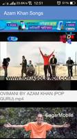 Azam Khan(আজম খান) Song. capture d'écran 1