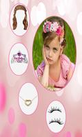 New Girls Hairstyle Photo Editor: Crown Necklaces imagem de tela 2