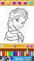 new princess coloring for kids imagem de tela 1