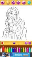new princess coloring for kids screenshot 2