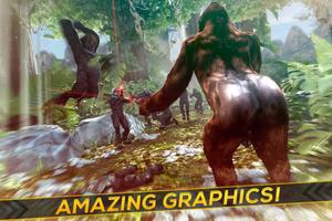 Macaco Kong 💀 Crânio Gorila: Simulador de Monstro imagem de tela 1