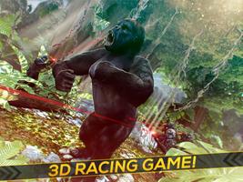Macaco Kong 💀 Crânio Gorila: Simulador de Monstro imagem de tela 3
