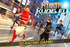 Kung Fu Ninja - Juego Anime 3D Poster