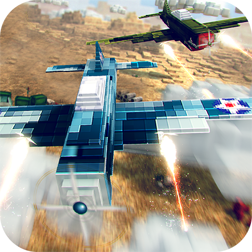 Blocky Dogfight Airplane Game