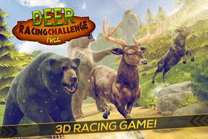 Big Game Reindeer Racing Affiche