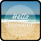 Wallpapers Hello Summer-icoon
