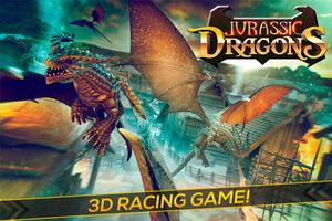 Drachen Stadt Simulator Spiele Plakat