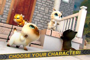 Kitty vs Baby Dragons Race 스크린샷 2