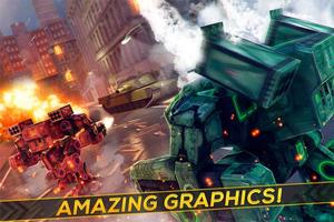 Robots Tanks 2 - 3D War Game 截图 1