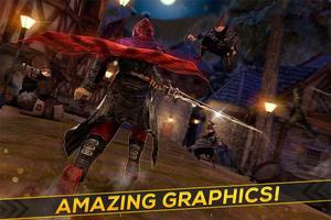 Samurai's Creed - Ninja War - Warrior Clan Fight ảnh chụp màn hình 1