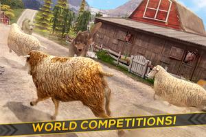 Sheep Racing Adventure Game 3D スクリーンショット 1