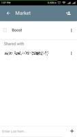 Shared Shopping List تصوير الشاشة 1