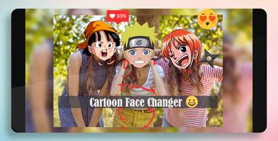 Cartoon Anime Face Changer Affiche