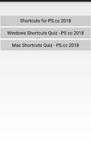 Shortcuts for PS cc 2018 Plakat