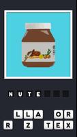 Guess the Food - Logo Quiz Plakat