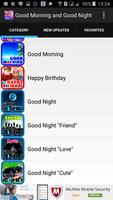 Good Morning and Good Night ảnh chụp màn hình 2