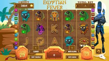 Egyptian Slots Fever Affiche