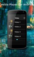 Media Player for Android Affiche