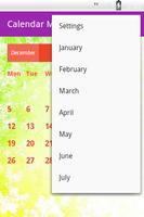 Calendar Maker captura de pantalla 1