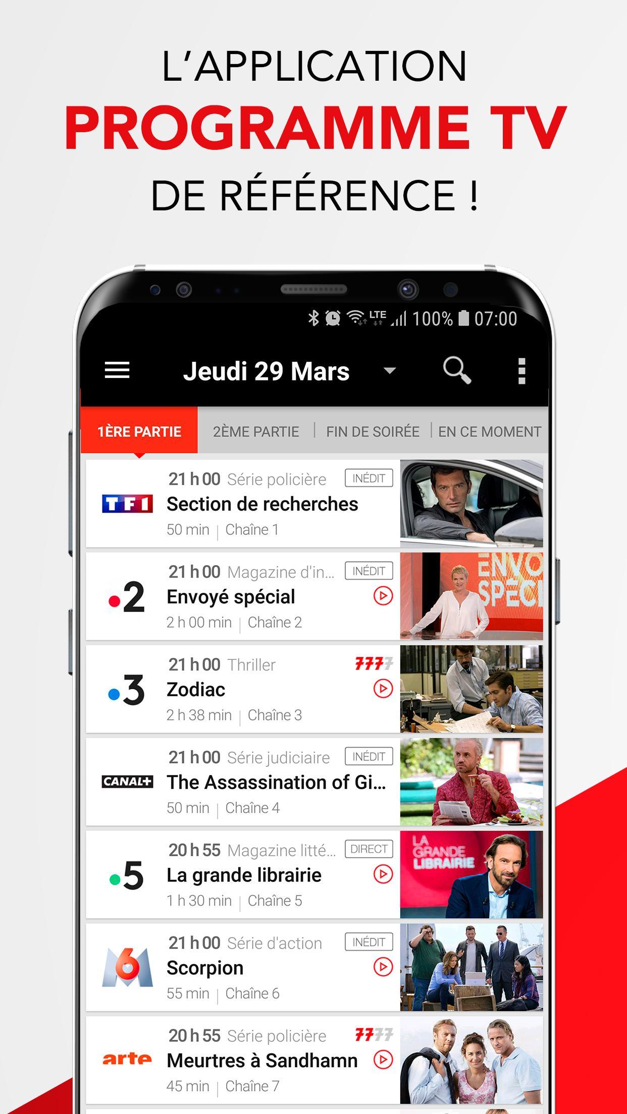 Programme TV Télé 7 Jours for Android - APK Download